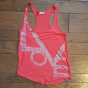 Love racerback tank